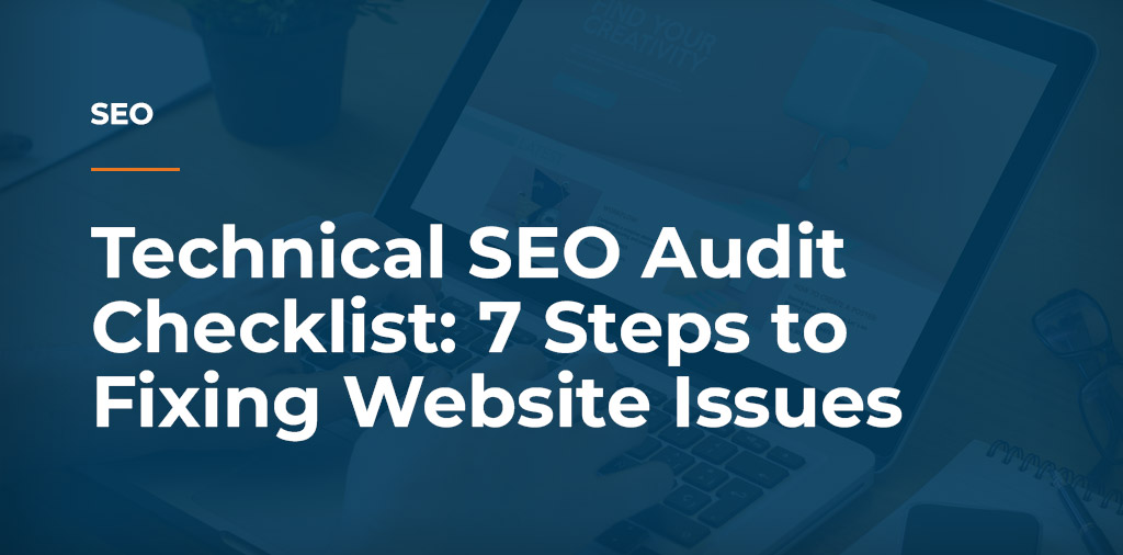 |Technical SEO audit checklist: Graphic of a checklist on a clipboard next to a pen